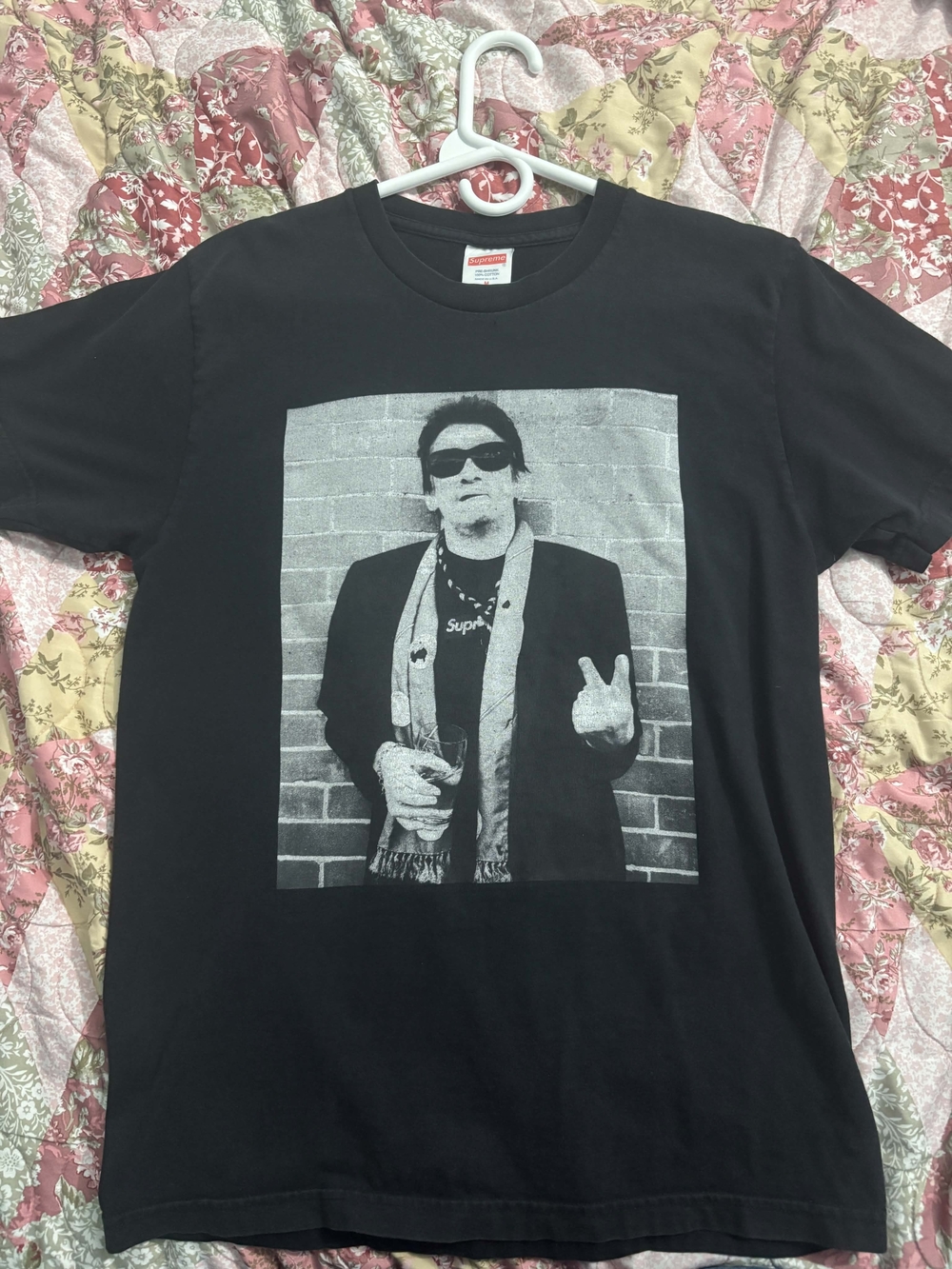 Supreme Shane Macgowan Photo T-Shirt